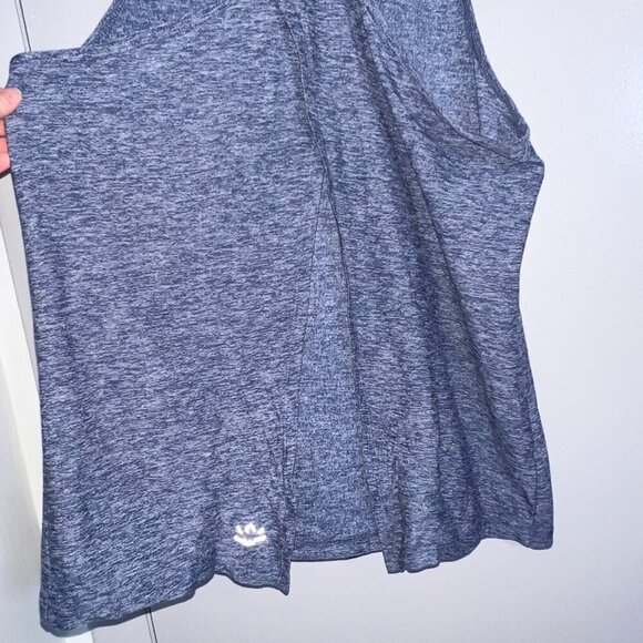 Beyond Yoga Women's Racerback Cutout Tank Heather Blue Size S - Picture 4 of 5